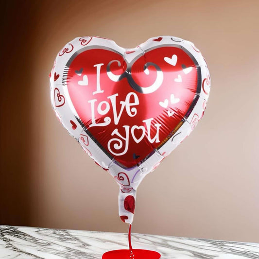 HELIUM BALLOON-1 ( I LOVE YOU )