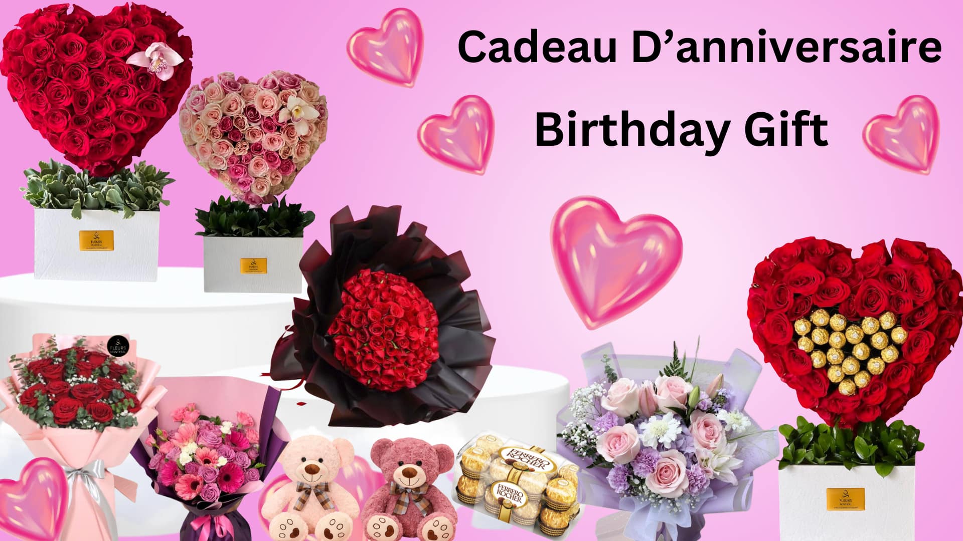 Party Balloon | Helium balloon - Garland - Bouquet Balloon - Flowers