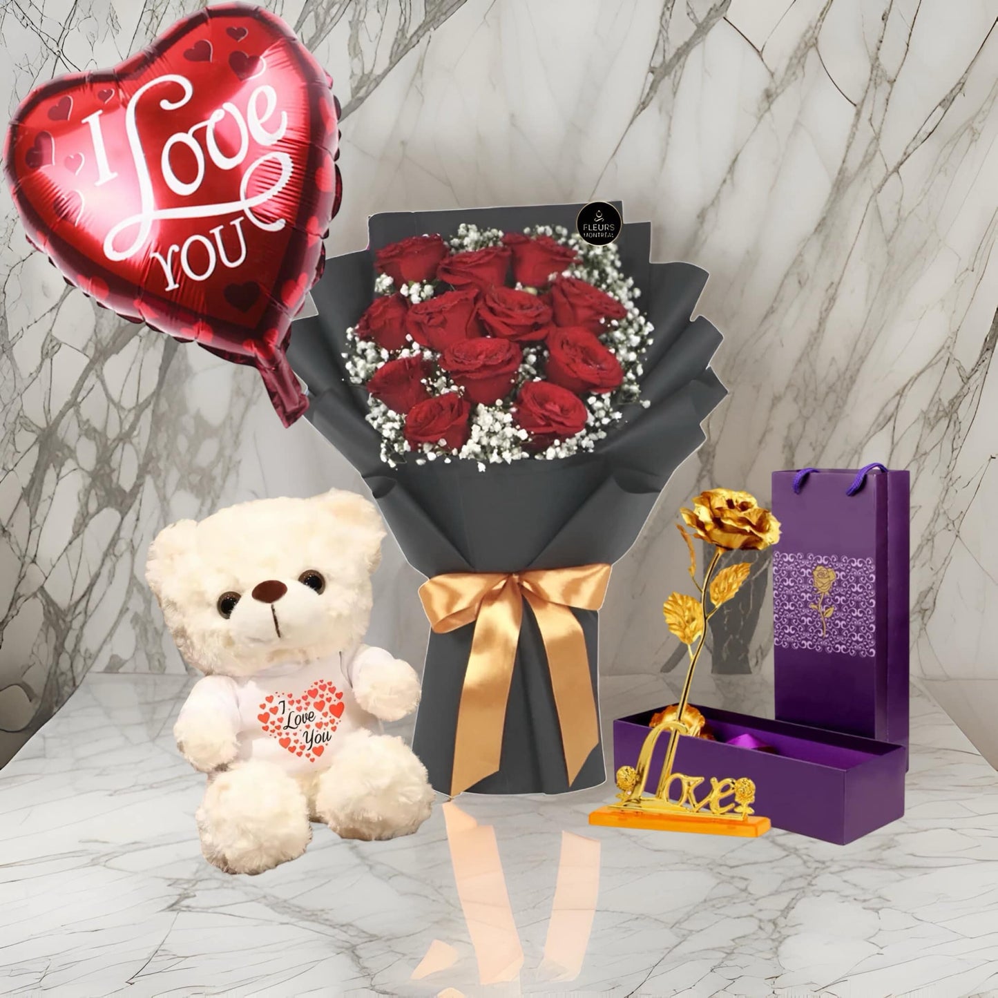 B-3 (12 RED ROSES )