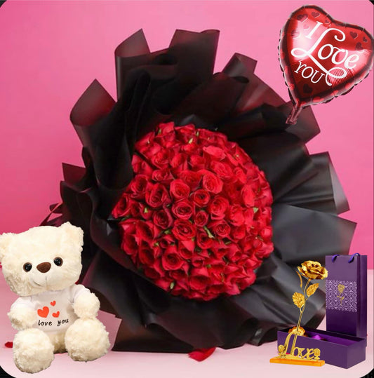 G-3 ( 50 RED ROSES )