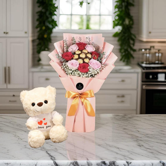 K-1 (8 RED ROSES& FERRERO)