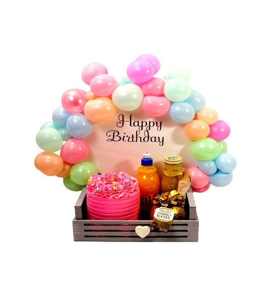 Birthday Wishes Bouquet | Birthday Bouquet Flower | Party Balloon