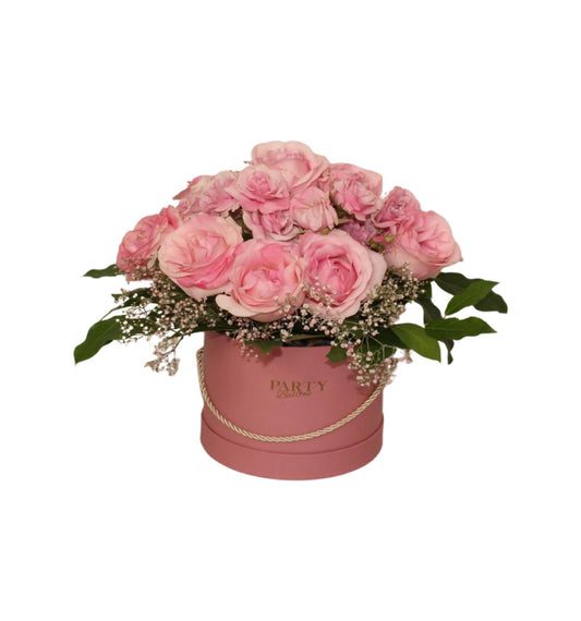 Boîte de luxe rose 8'