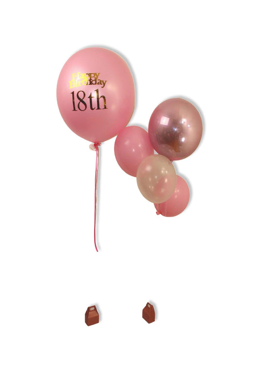 Pink Balloon Bouquet | Blush Pink Balloon | Party Balloon