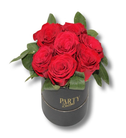 Arrangement rouge " Petite boîte 5 po "