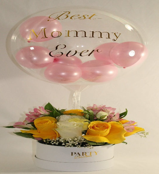 Yellow Flowers Balloon Bouquet | Yellow Flowers Bouquet | Party Balloon