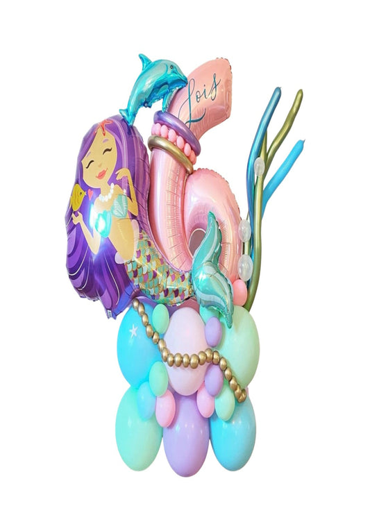 Mermaid Diary balloons