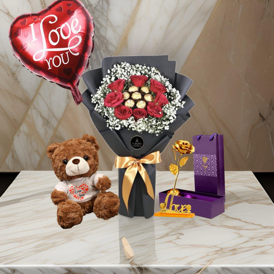 N-3 (8 RED ROSES& FERRERO)