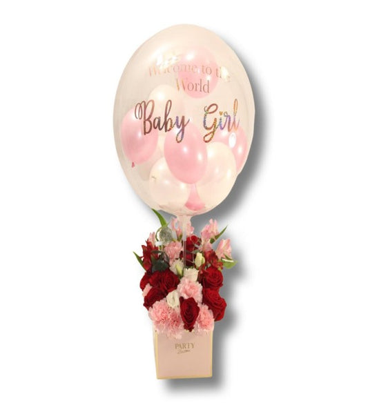 Baby Girl " Medium box 6 in "