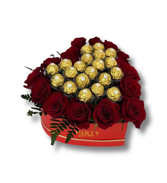 Roses de coeur